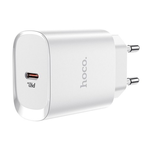 CHARGER HOCO TYPE C PD 20W N14 WHITE