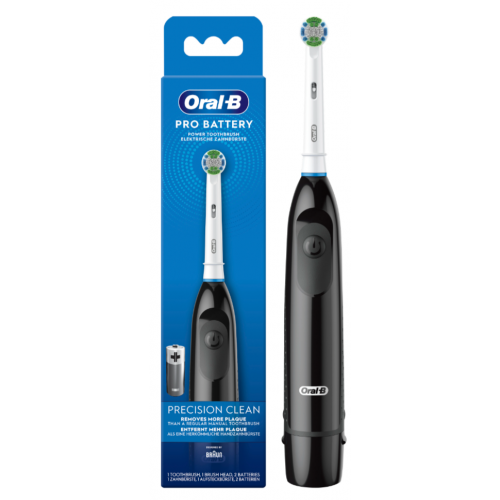 ORAL-B ADULT BLACK PRO BATTERY TOOTHBRUSH 3750