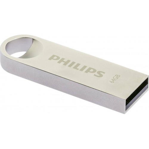 PHILIPS USB 2.0 64GB FM64FD160B/00 MOON VINTAGE SILVER