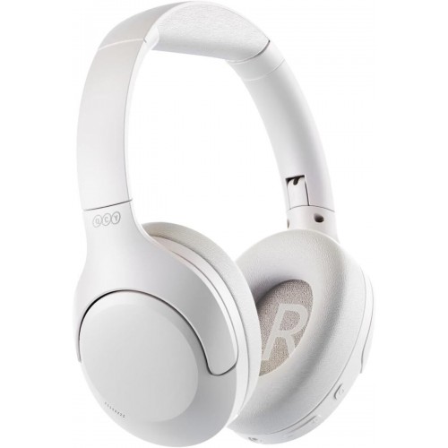 HEADPHONES QCY H3 LITE – ANC 40mm DRIVERS 60H BATTERY WHITE 6957141409046