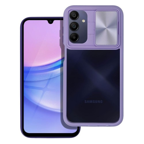 ΘΗΚΗ ΓΙΑ SAMSUNG A15 4G/5G SLIDER LIGHT PURPLE