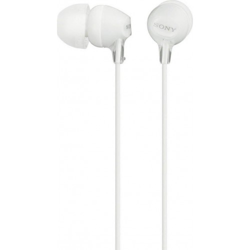 SONY IN EAR HEADPHONES MDR-EX15LPW WHITE