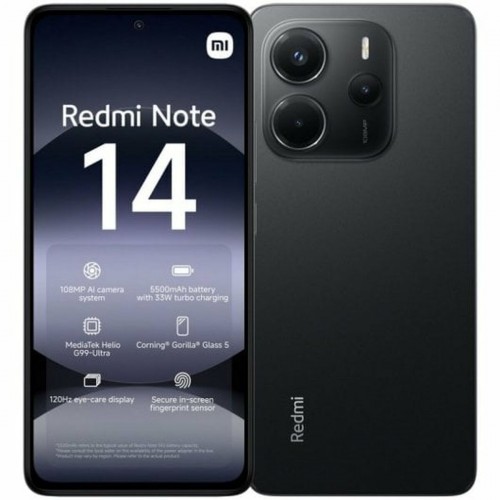 XIAOMI REDMI NOTE 14 128GB 6GB 4G NFC DUAL BLACK 