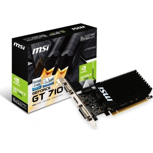 VGA MSI GEFORCE GT710 LP 2GB 2GD3H DDR3 V809-2000R